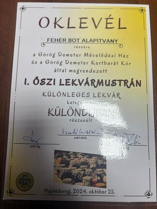 Őszi Lekvármustra