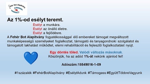 Adó 1%-nak felajánlása