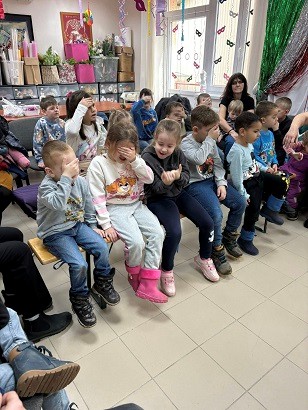 Óvodások látogatása