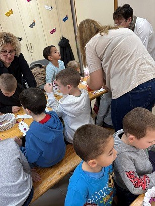 Óvodások látogatása